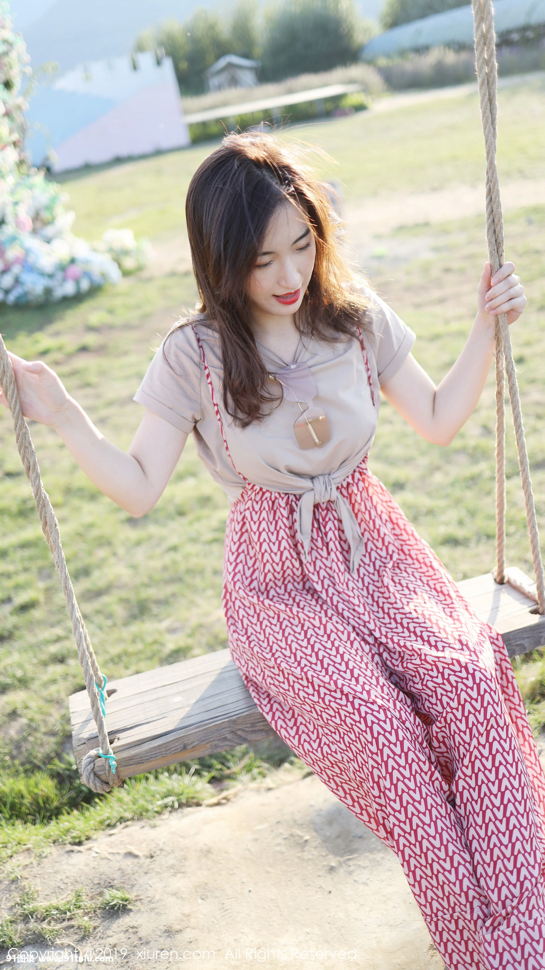室外清新甜美风格之艺儿拿铁Ⅱ [31P][プロフィール 写真 心理]
