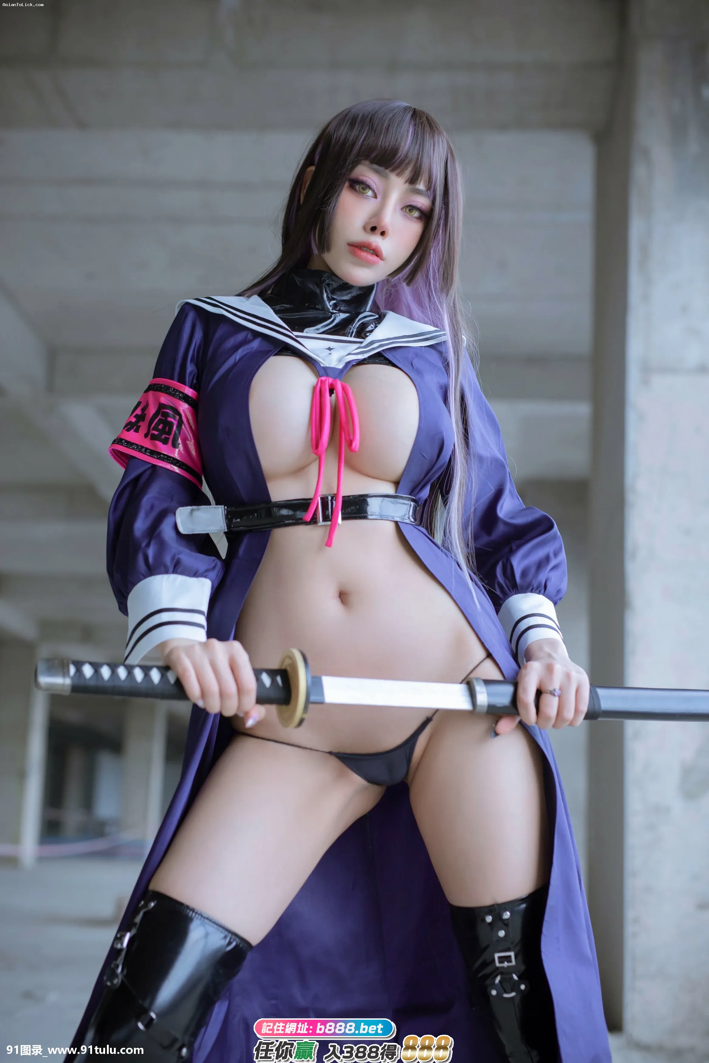 Byoru   Discipline chan Nude Cosplay [51P][オリジナル ストラップ 写真]