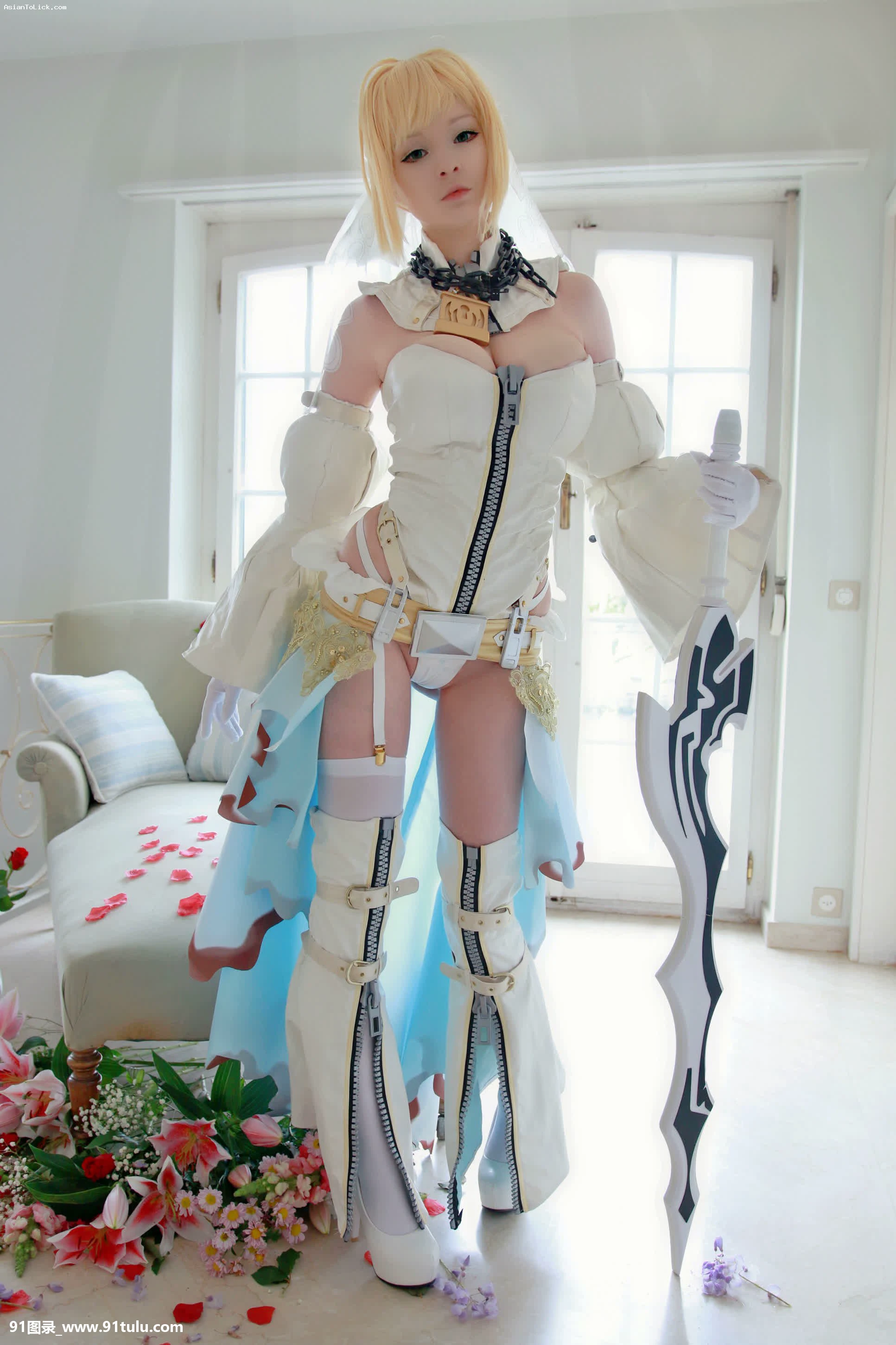 Nero Bride   Hidori Rose Nude Cosplay [23P][七五三 写真 着物 持ち込み]