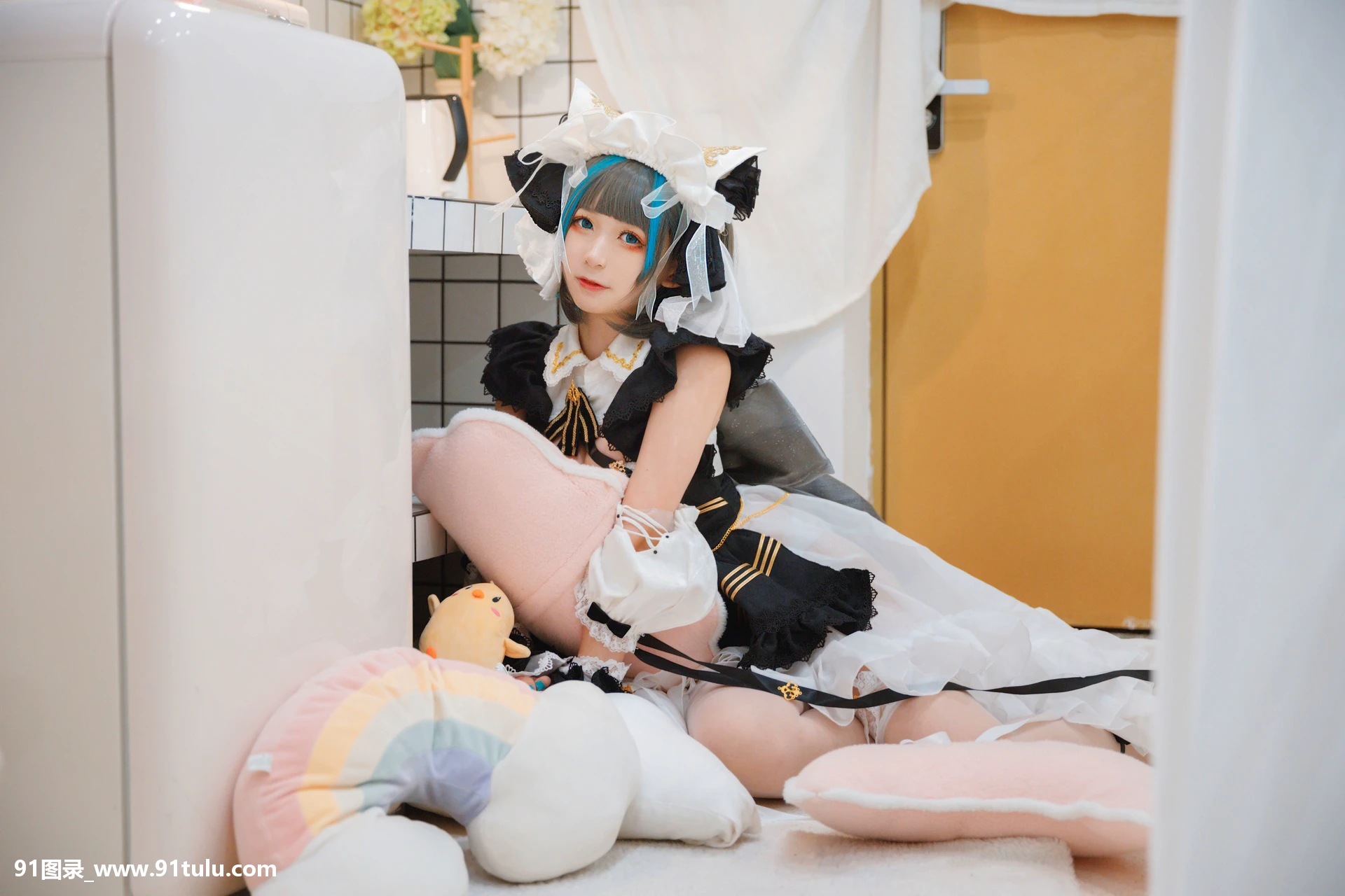 Cosplay 樱落酱w Cheshire Azur Lane [28P][ヤノマミ 族 写真]